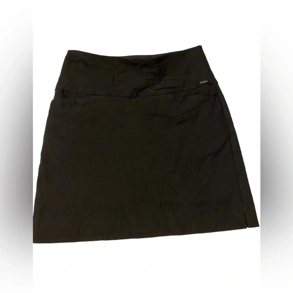 S.C. & Co Black Tummy Control Skort